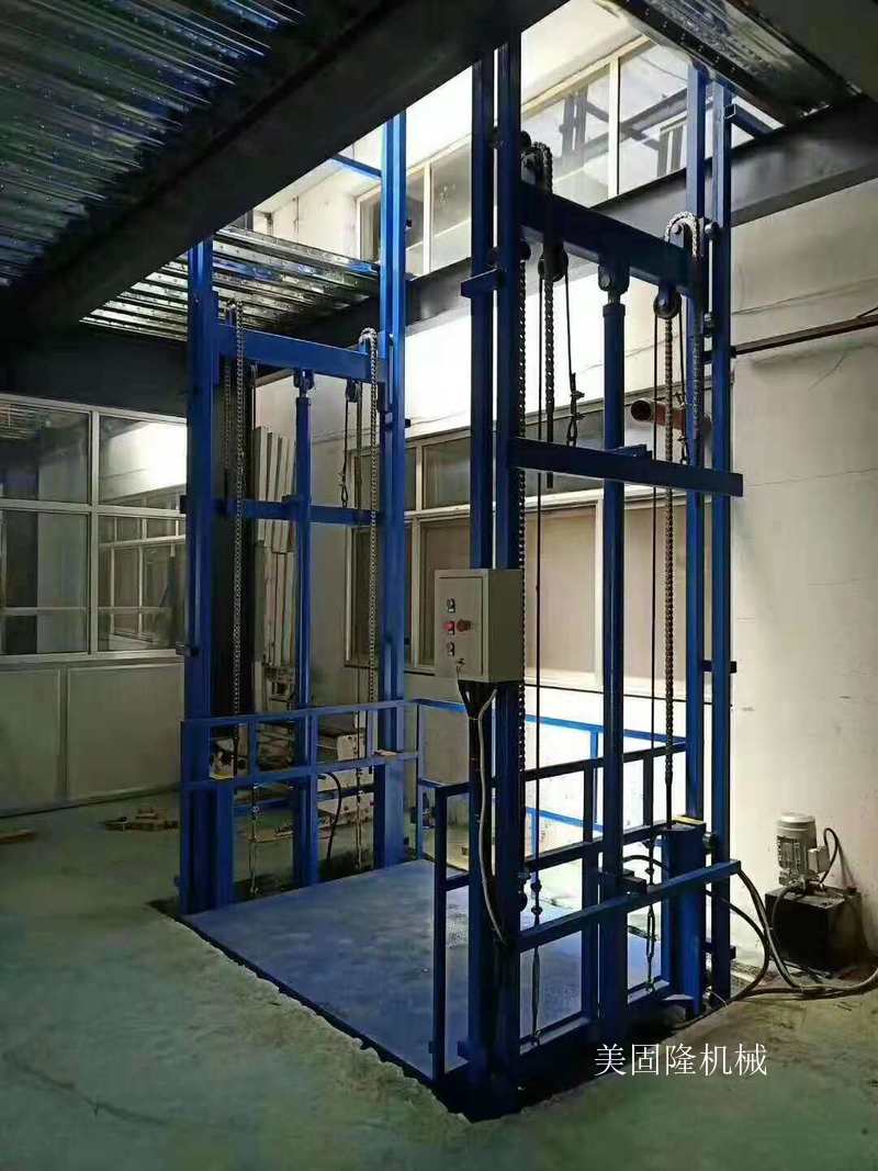 自贡室内导轨式升降机厂家
